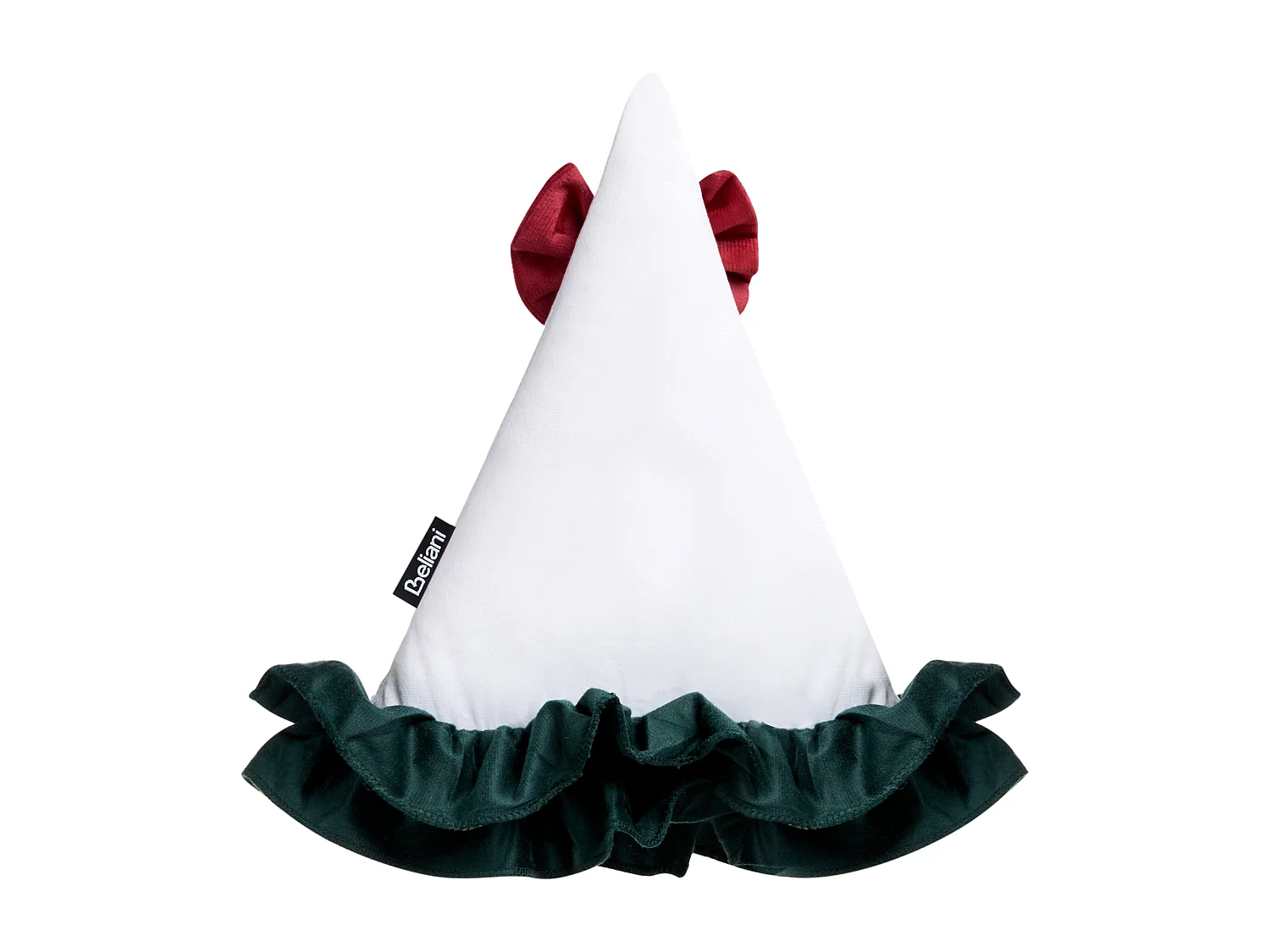 Lot de 3 coussins décoratifs NOELNEST Velours 30 x 35 cm 40 x 40 cm Multicolore Motif de Noël