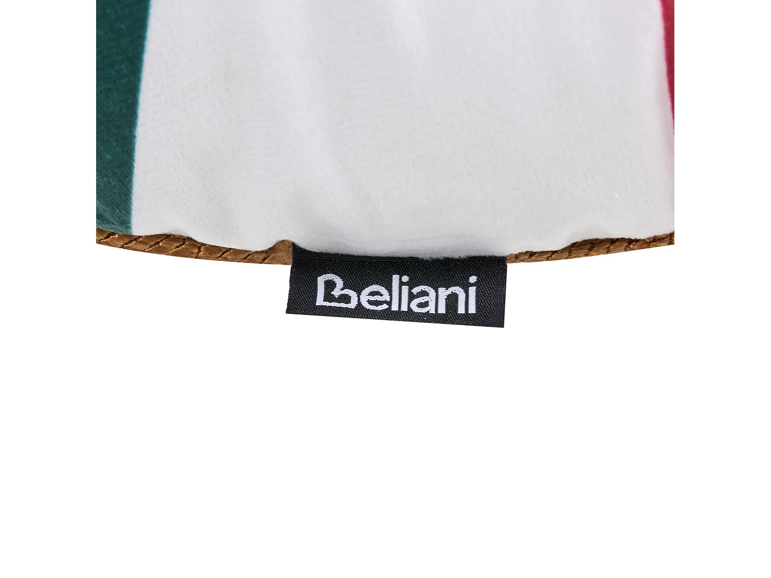 Lot de 2 coussins décoratifs TWIRL TREATS Velours 55 x 55 cm 40 x 40 cm Multicolore Motif de Noël