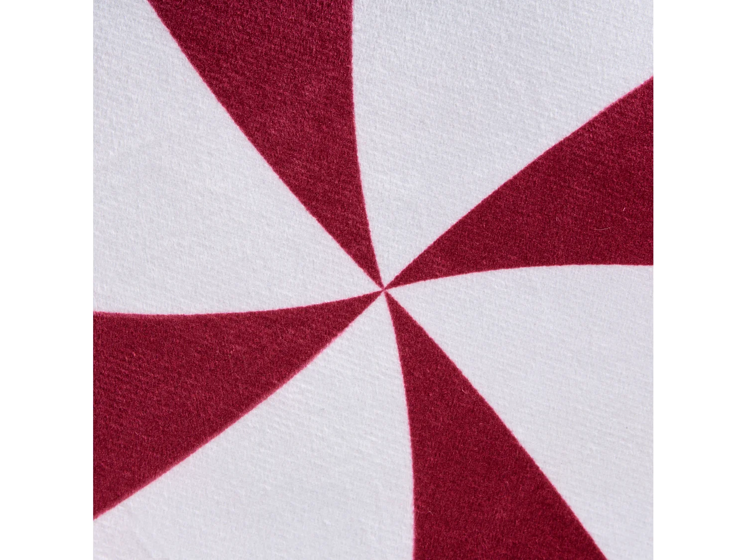 Lot de 2 coussins décoratifs TWIRL TREATS Velours 55 x 55 cm 40 x 40 cm Multicolore Motif de Noël