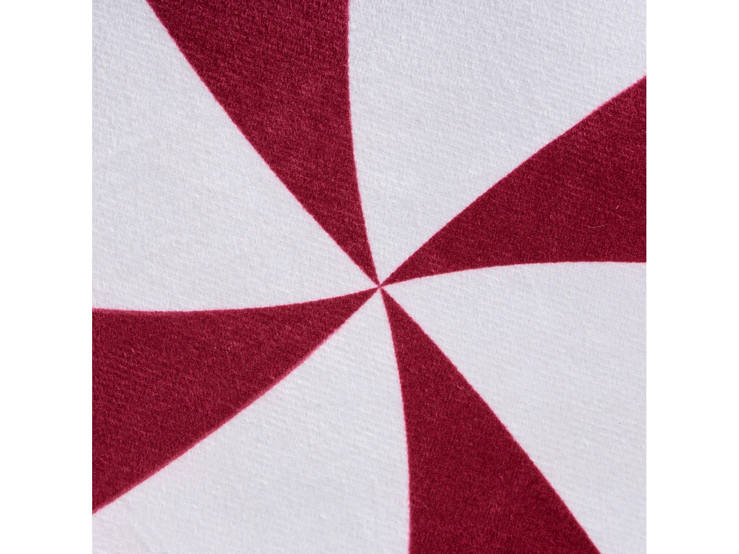 Lot de 2 coussins décoratifs TWIRL TREATS Velours 55 x 55 cm 40 x 40 cm Multicolore Motif de Noël