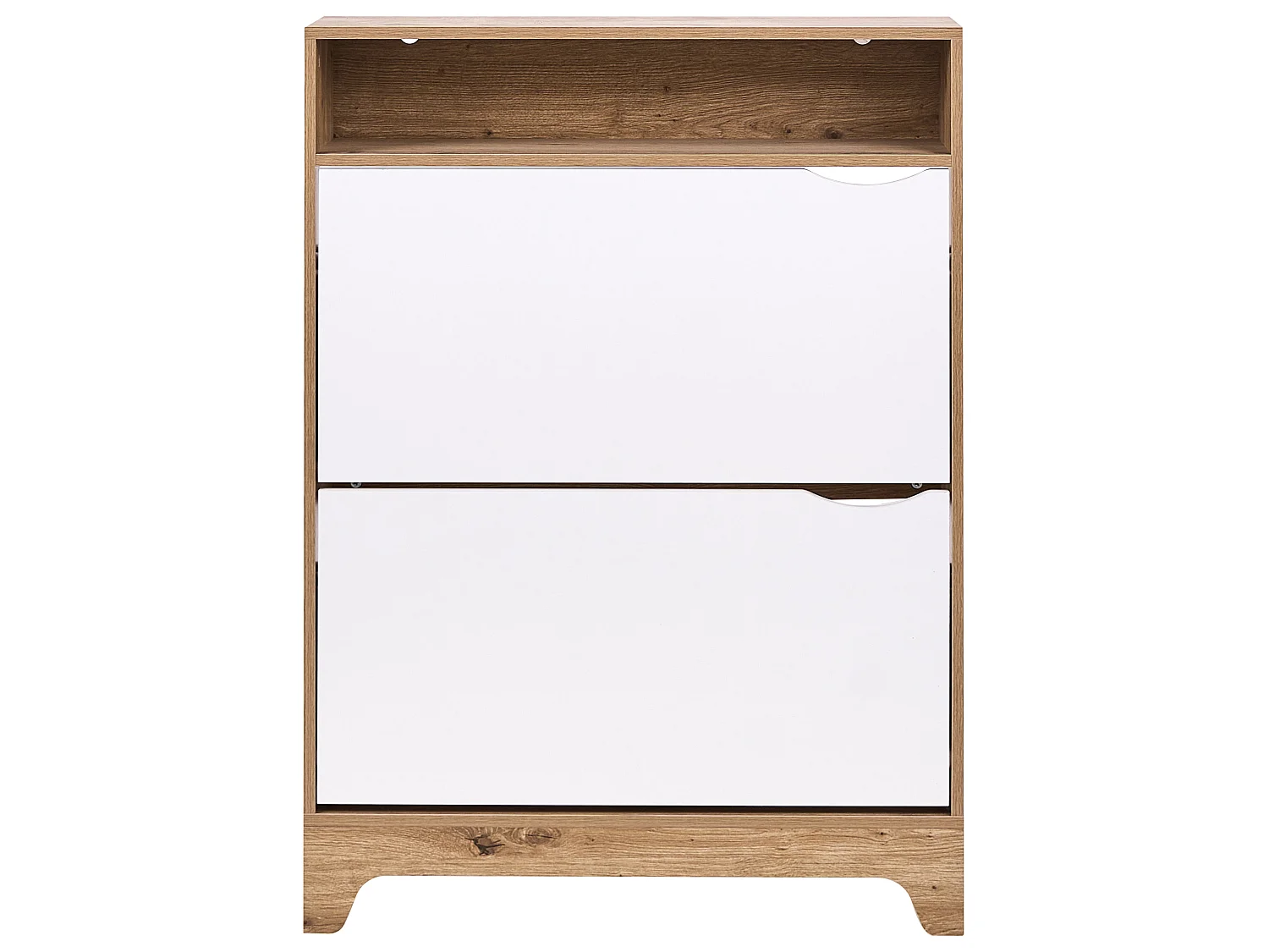 Shoe Storage Cabinet GATTON Light Brown