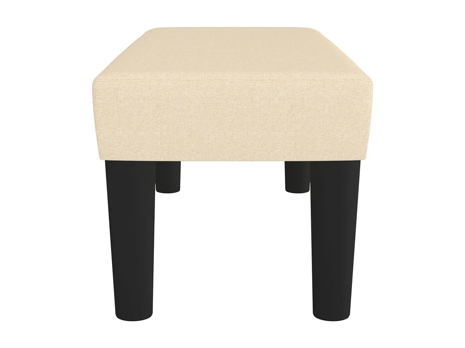 Banquette banc bout de effet bois crème 70 x 30 x 30 cm DEC024669