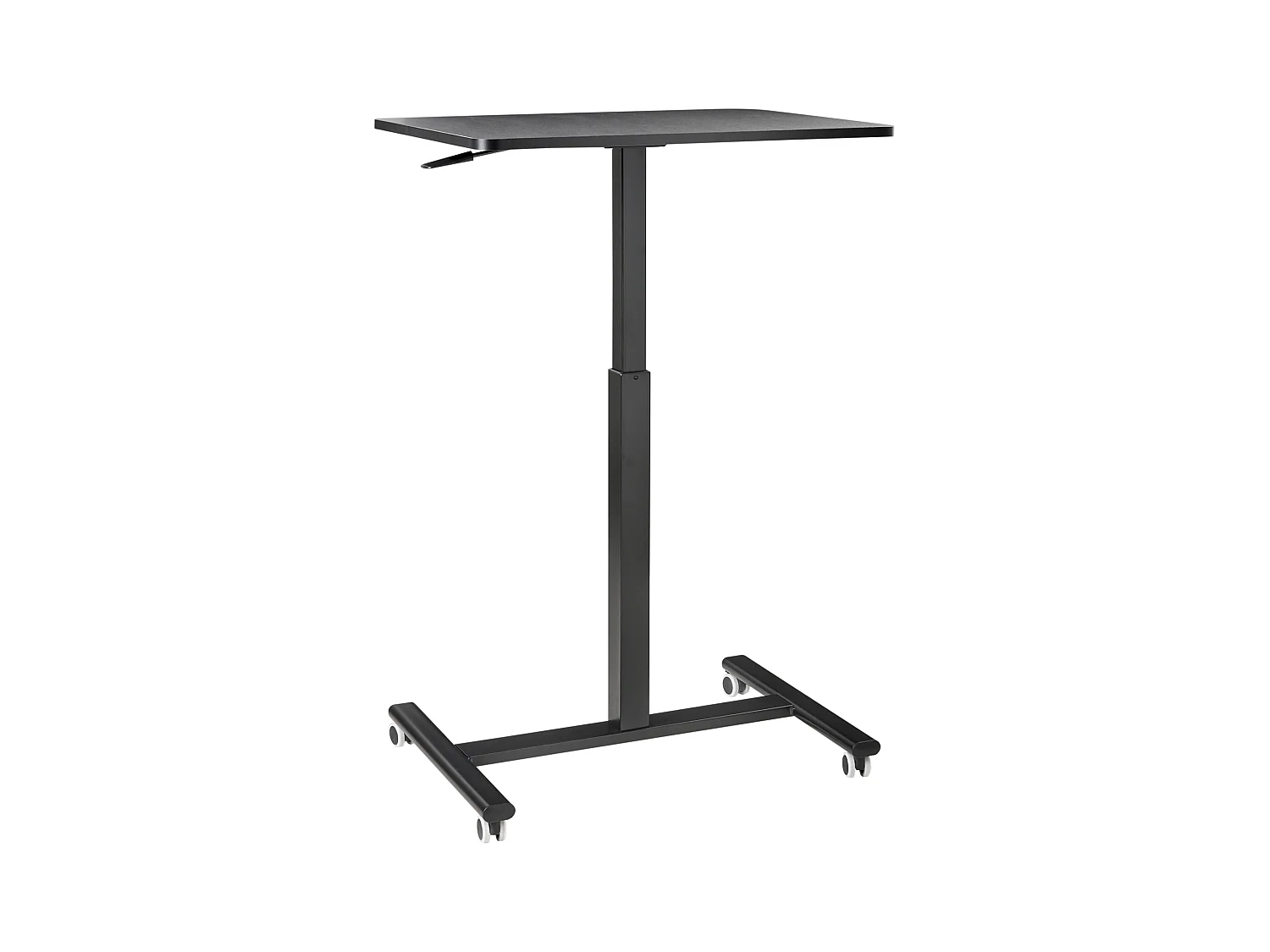 Bureau réglable manuellement en hauteur pour ordinateur portable ACADEMIA Noir 65 cm 48 cm