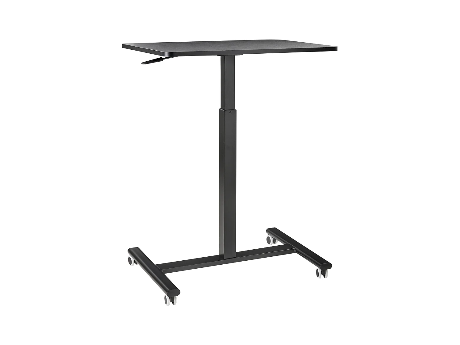 Bureau réglable manuellement en hauteur pour ordinateur portable ACADEMIA Noir 65 cm 48 cm