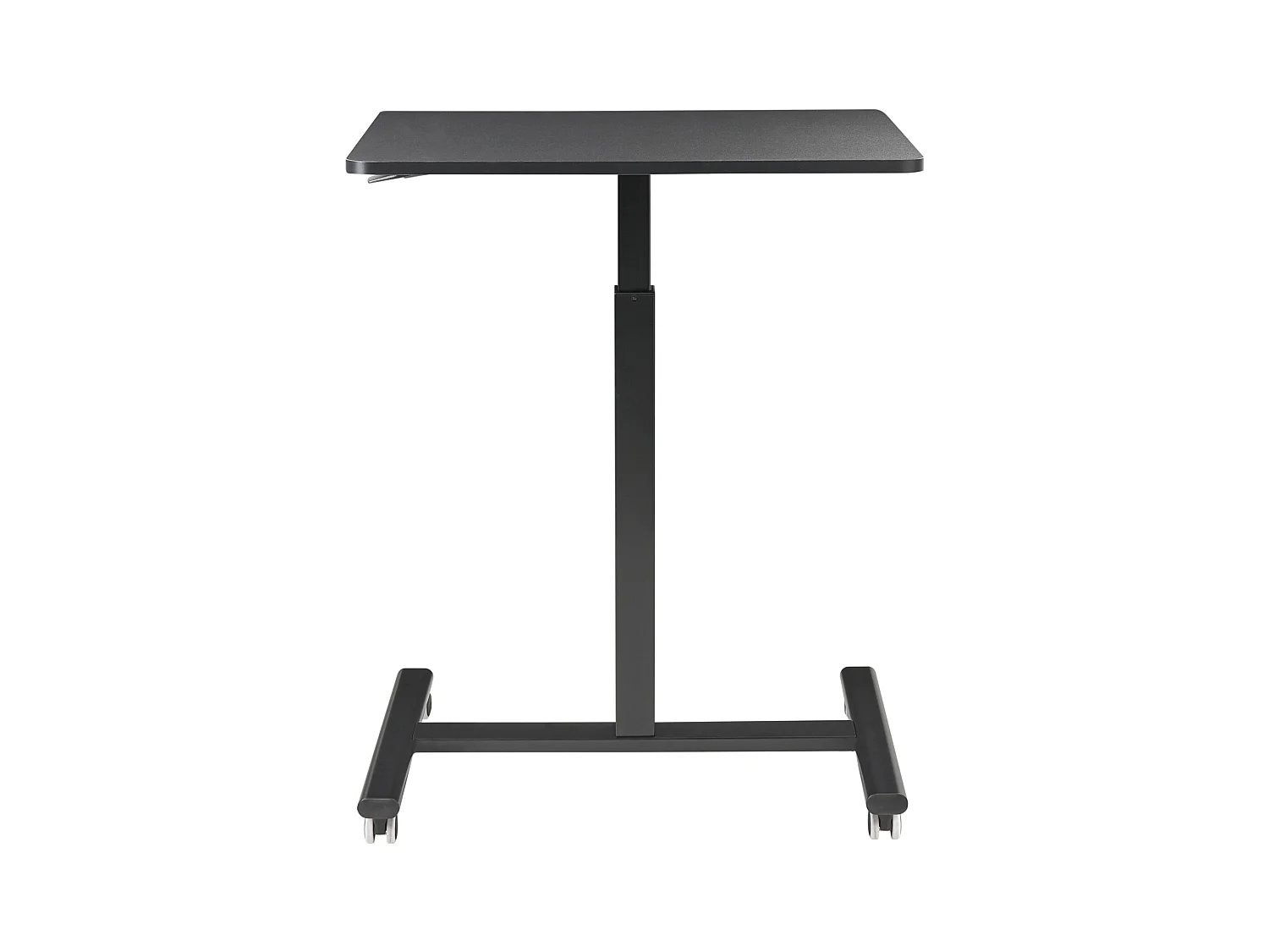 Bureau réglable manuellement en hauteur pour ordinateur portable ACADEMIA Noir 65 cm 48 cm