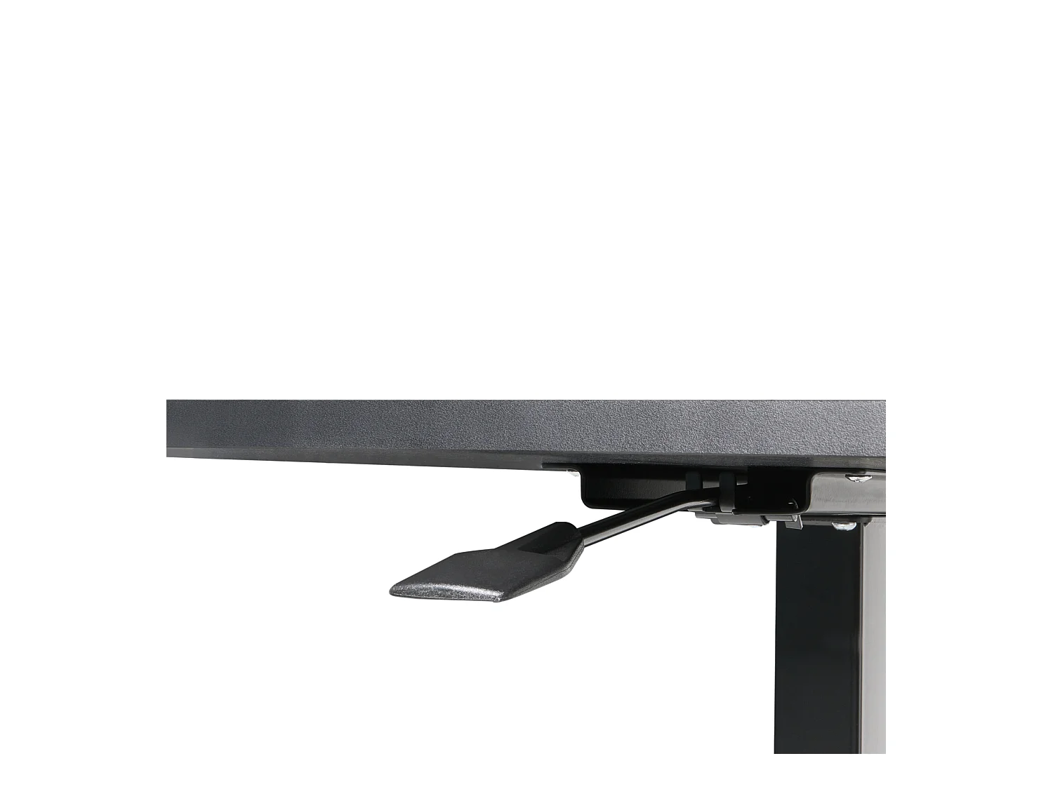 Bureau réglable manuellement en hauteur pour ordinateur portable ACADEMIA Noir 65 cm 48 cm