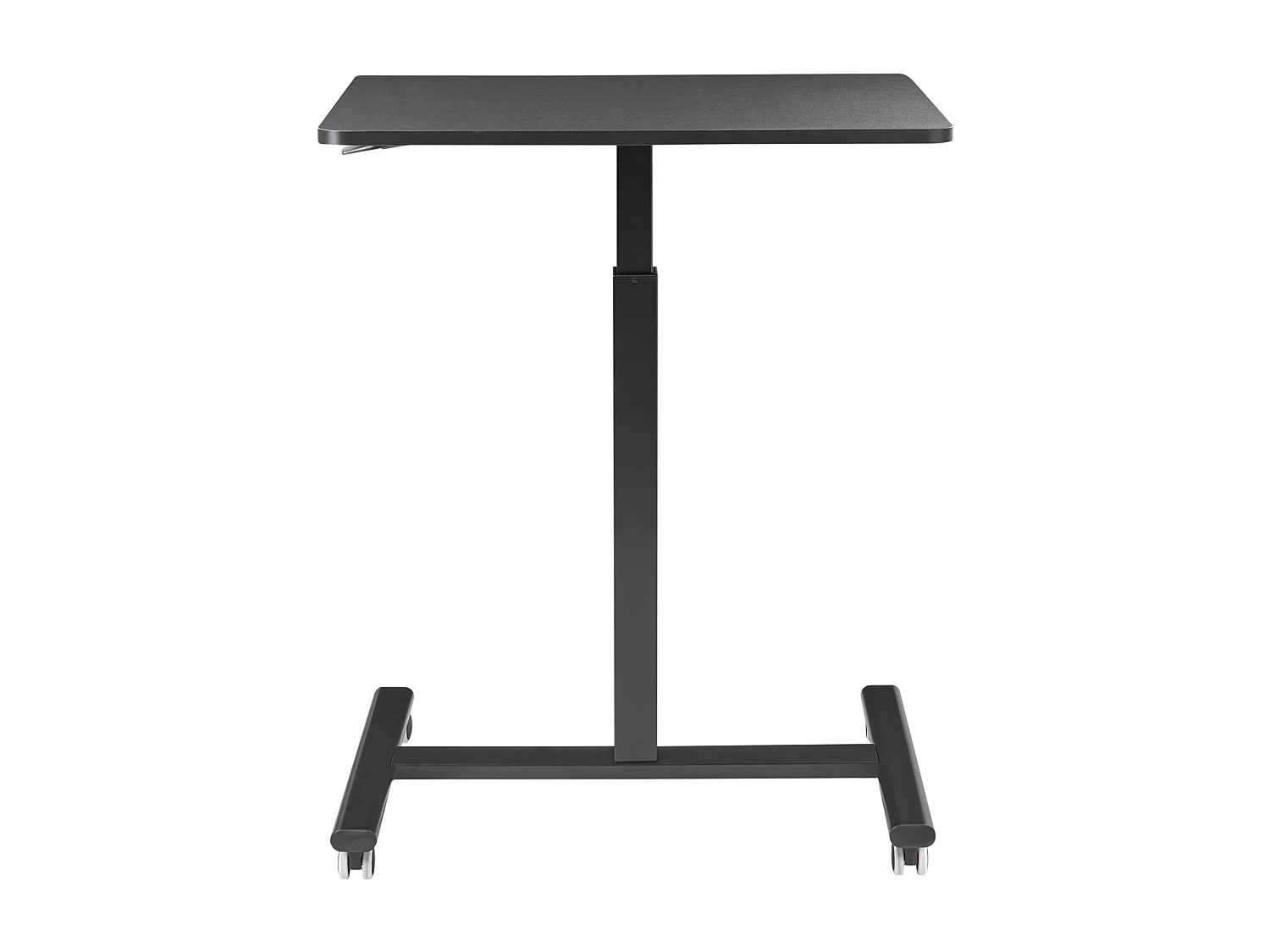Bureau réglable manuellement en hauteur pour ordinateur portable ACADEMIA Noir 65 cm 48 cm