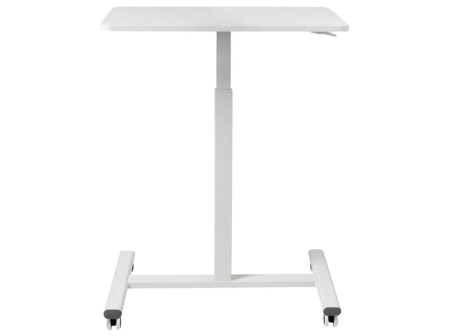 Bureau réglable manuellement en hauteur pour ordinateur portable ACADEMIA 65 cm 48 cm Blanc