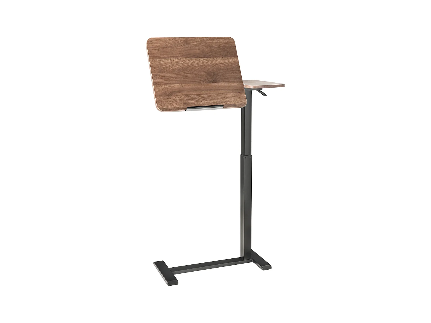 Bureau réglable manuellement en hauteur pour ordinateur portable SCHOLA Marron/noir 70 cm 40 cm