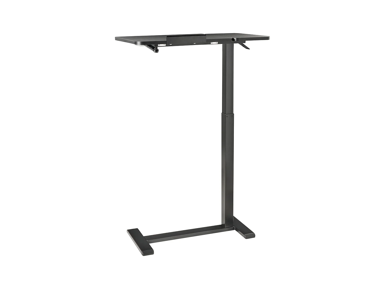 Bureau réglable manuellement en hauteur pour ordinateur portable SCHOLA Noir 70 cm 40 cm