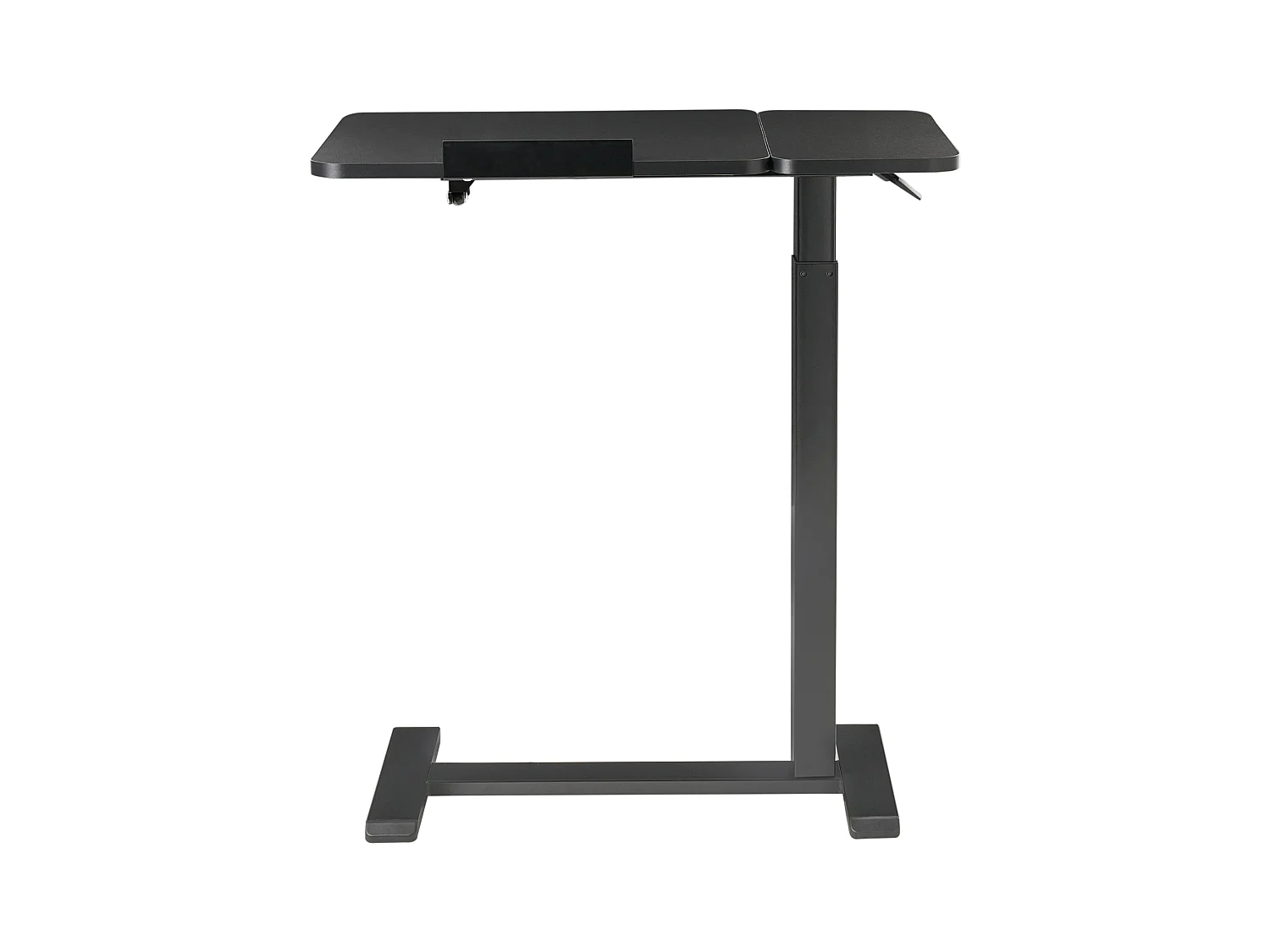Bureau réglable manuellement en hauteur pour ordinateur portable SCHOLA Noir 70 cm 40 cm