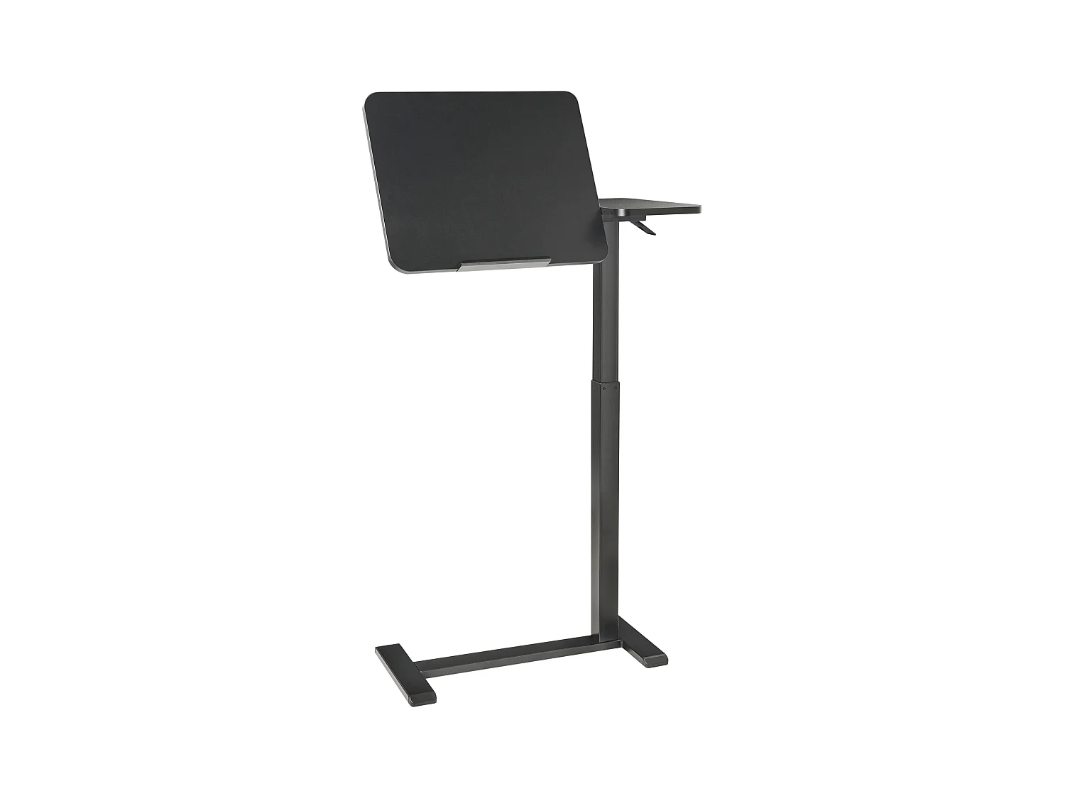 Bureau réglable manuellement en hauteur pour ordinateur portable SCHOLA Noir 70 cm 40 cm