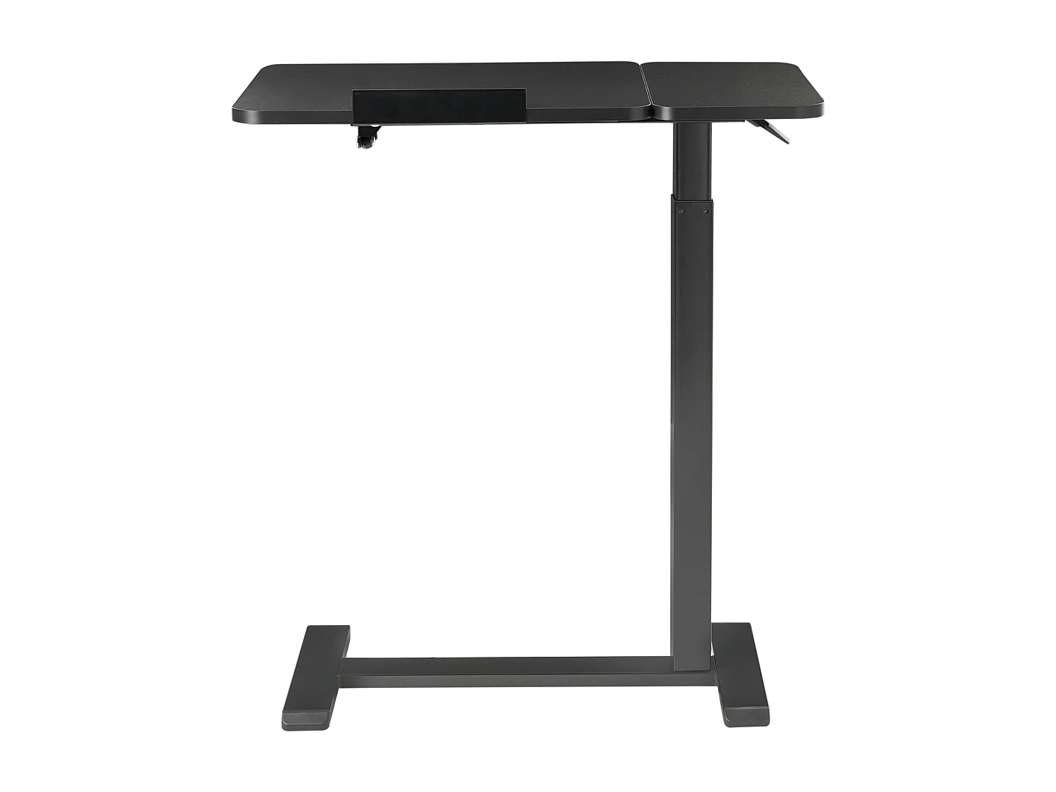 Bureau réglable manuellement en hauteur pour ordinateur portable SCHOLA Noir 70 cm 40 cm