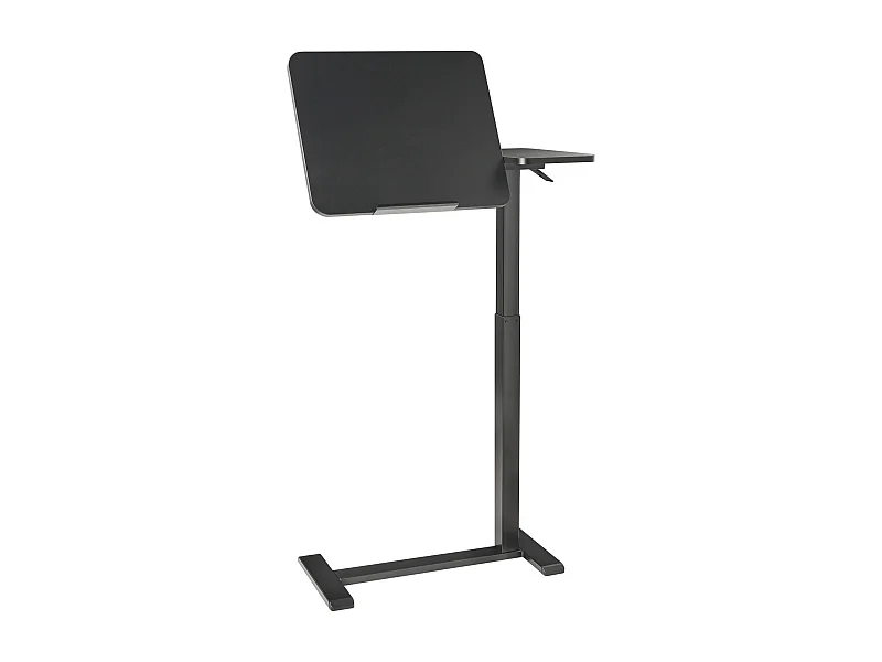 Bureau réglable manuellement en hauteur pour ordinateur portable SCHOLA Noir 70 cm 40 cm