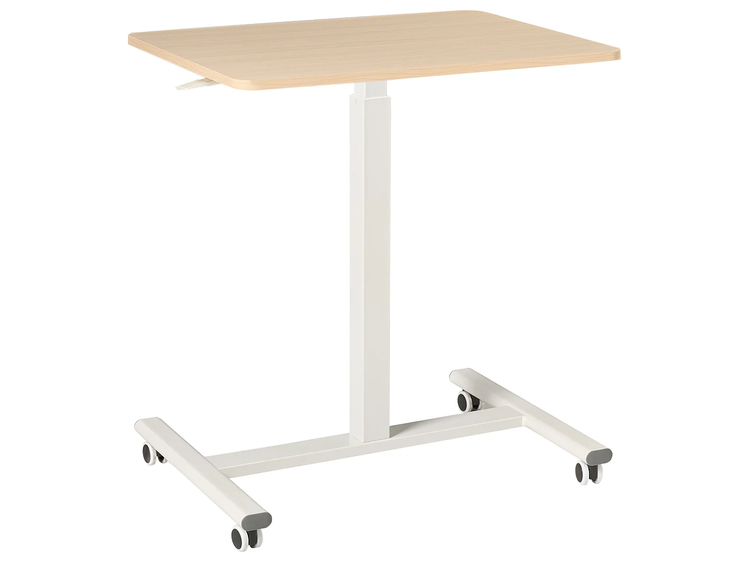 Manual Adjustable Laptop Stand ACADEMIA Light Brown/ White 65 cm 48 cm