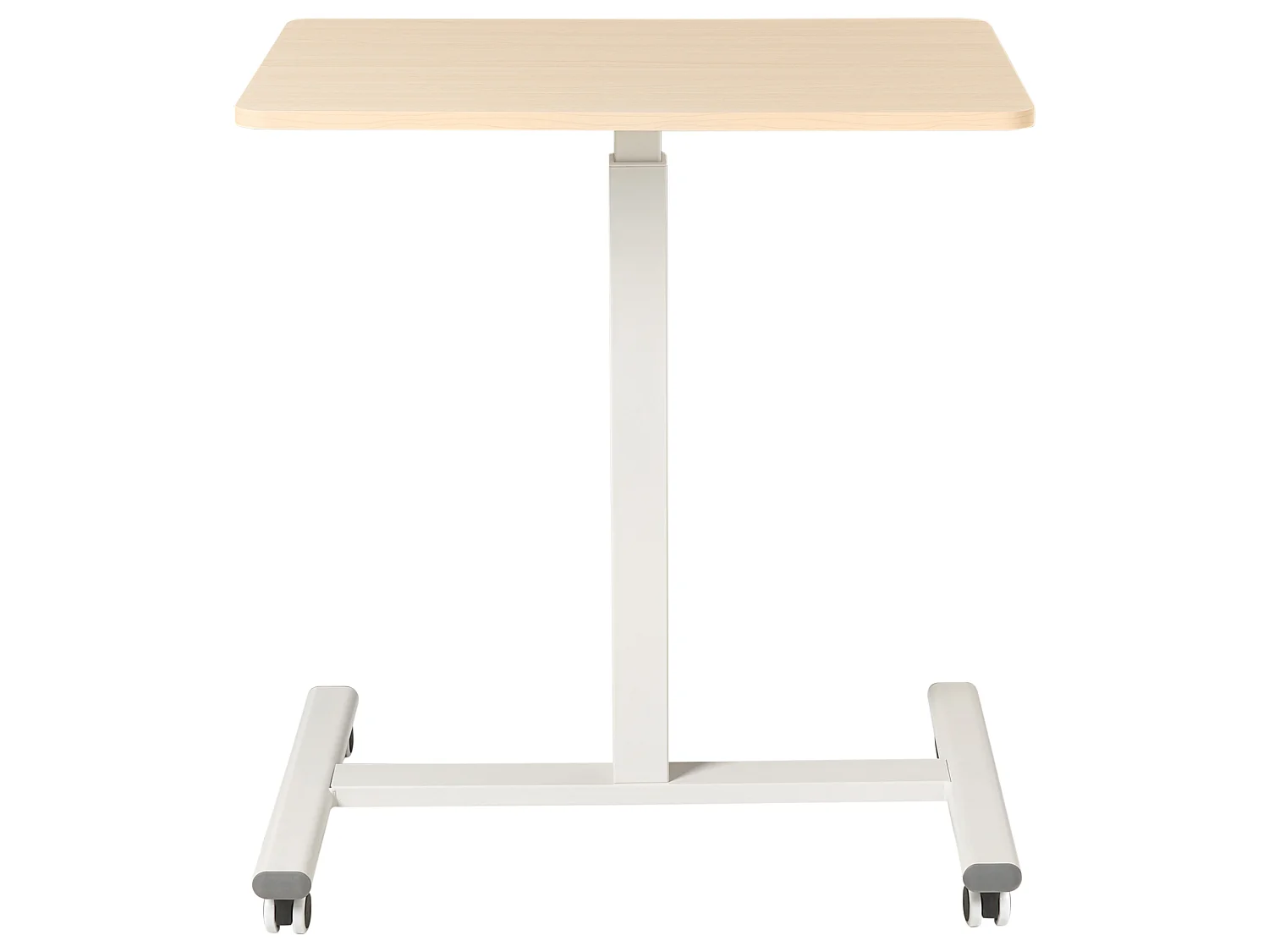 Manual Adjustable Laptop Stand ACADEMIA Light Brown/ White 65 cm 48 cm