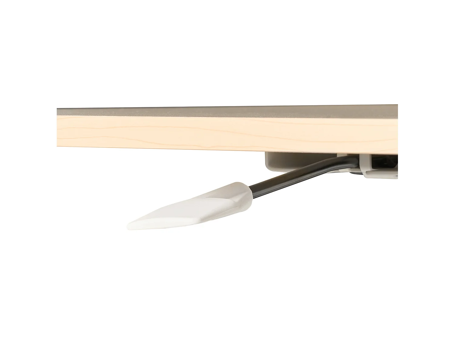 Manual Adjustable Laptop Stand ACADEMIA Light Brown/ White 65 cm 48 cm