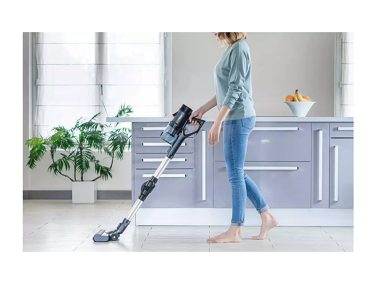 E.ziclean Aspirateur balai 2en1 rechargeable 37v - FR15ANIMAL