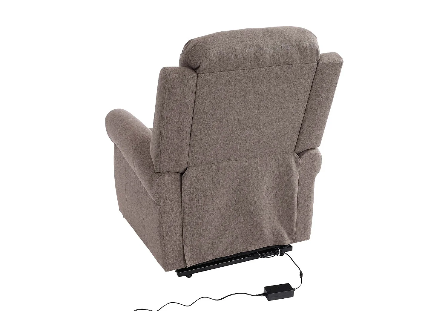 Fauteuil relax Fonction de tissu grise 77 x 65 x 84 cm 04_0006893