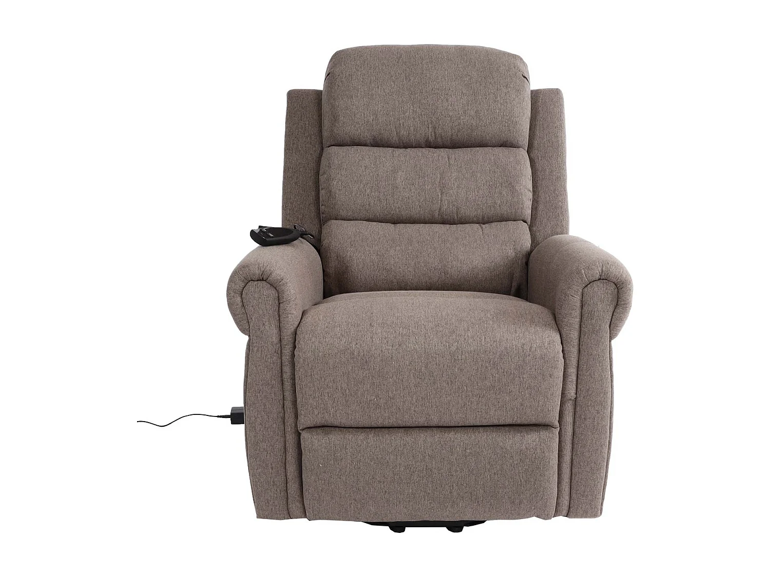 Fauteuil relax Fonction de tissu grise 77 x 65 x 84 cm 04_0006893