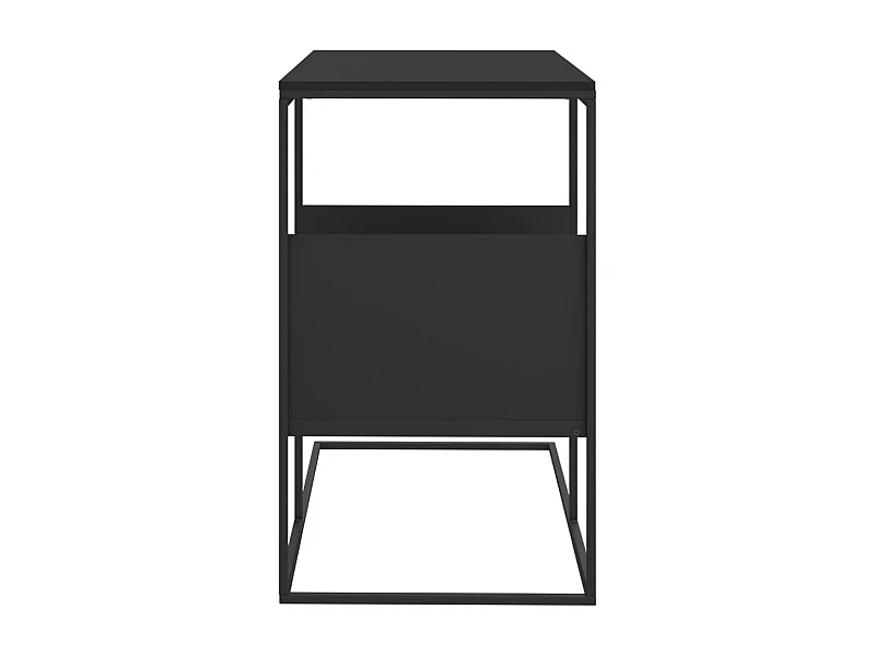 Table d'appoint en forme bois marron 55 x 36 x 59.5 cm DEC040296