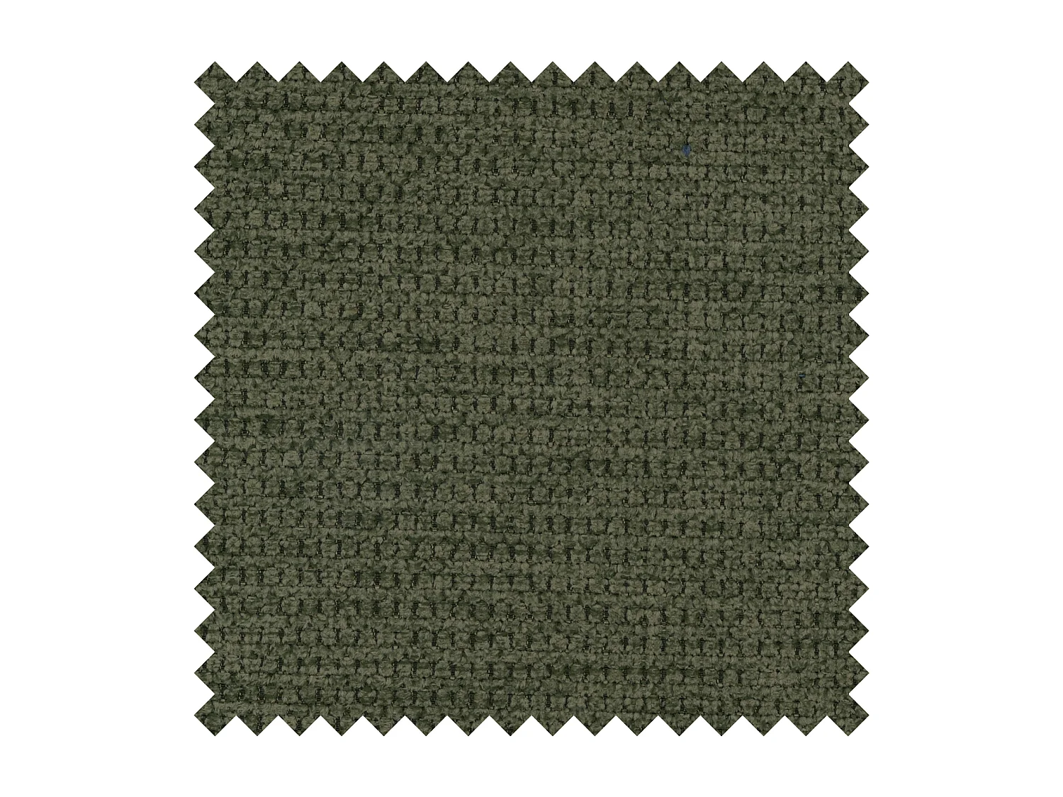 Canapé d’angle en chenille – convertible avec coffre de rangement – vert olive – réversible – TAREMI