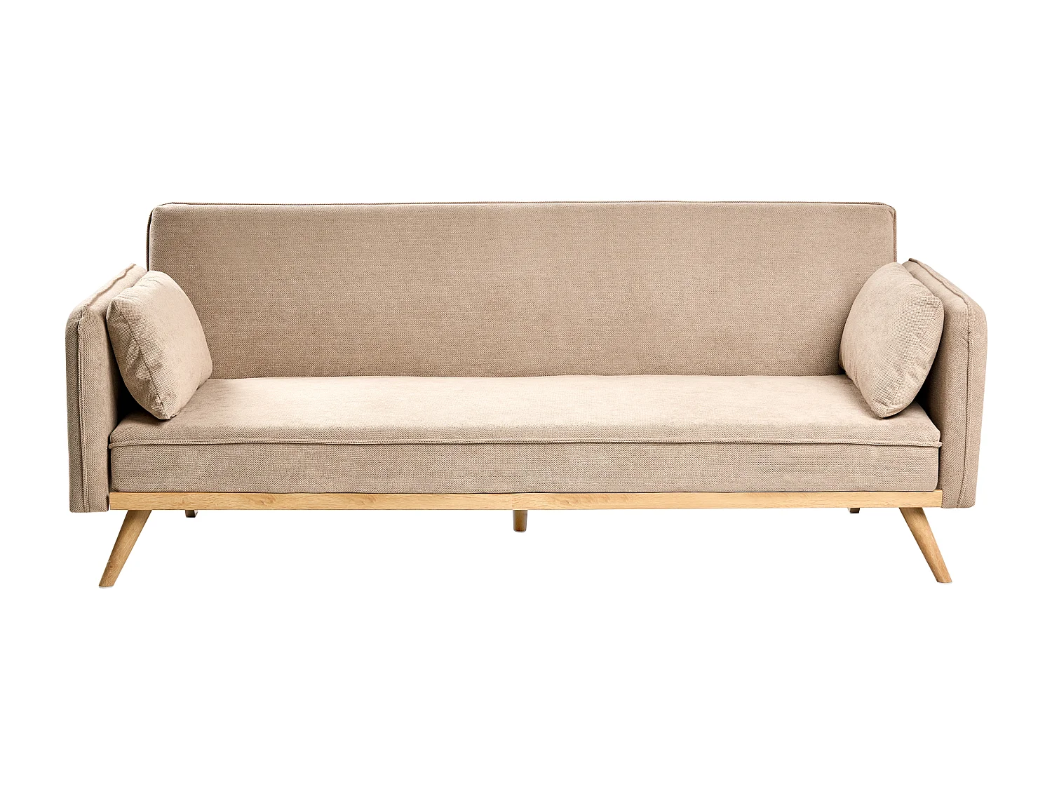 Canapé-lit ASAA Tissu Marron clair