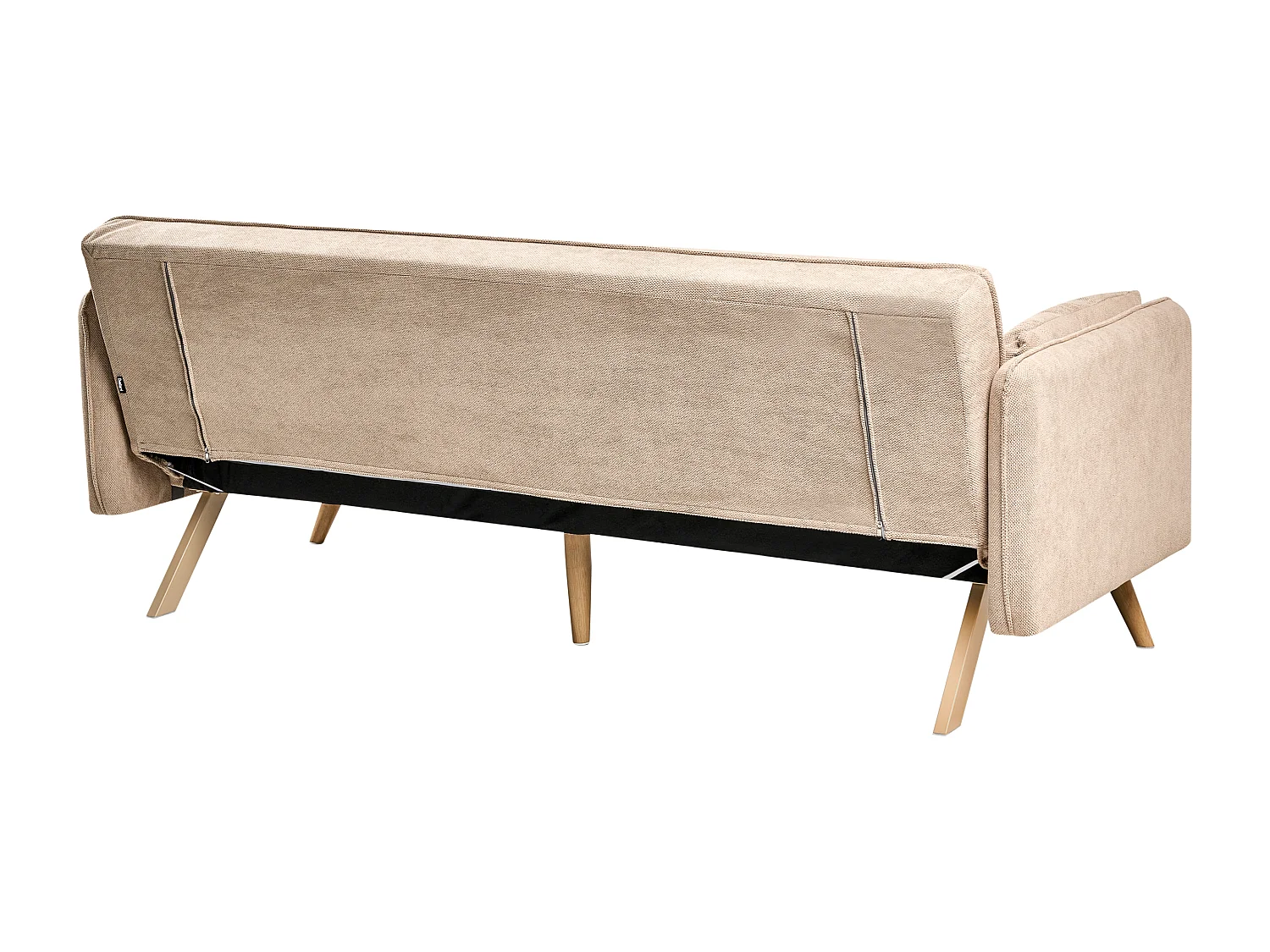 Canapé-lit ASAA Tissu Marron clair