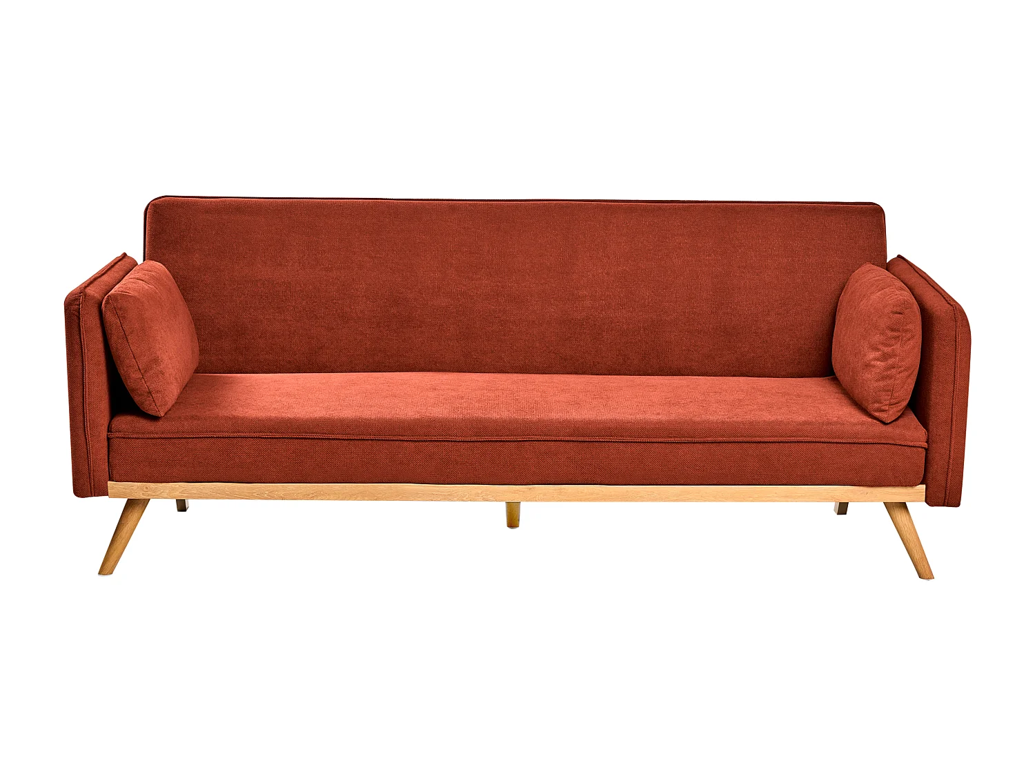 Canapé-lit ASAA Tissu Rouge