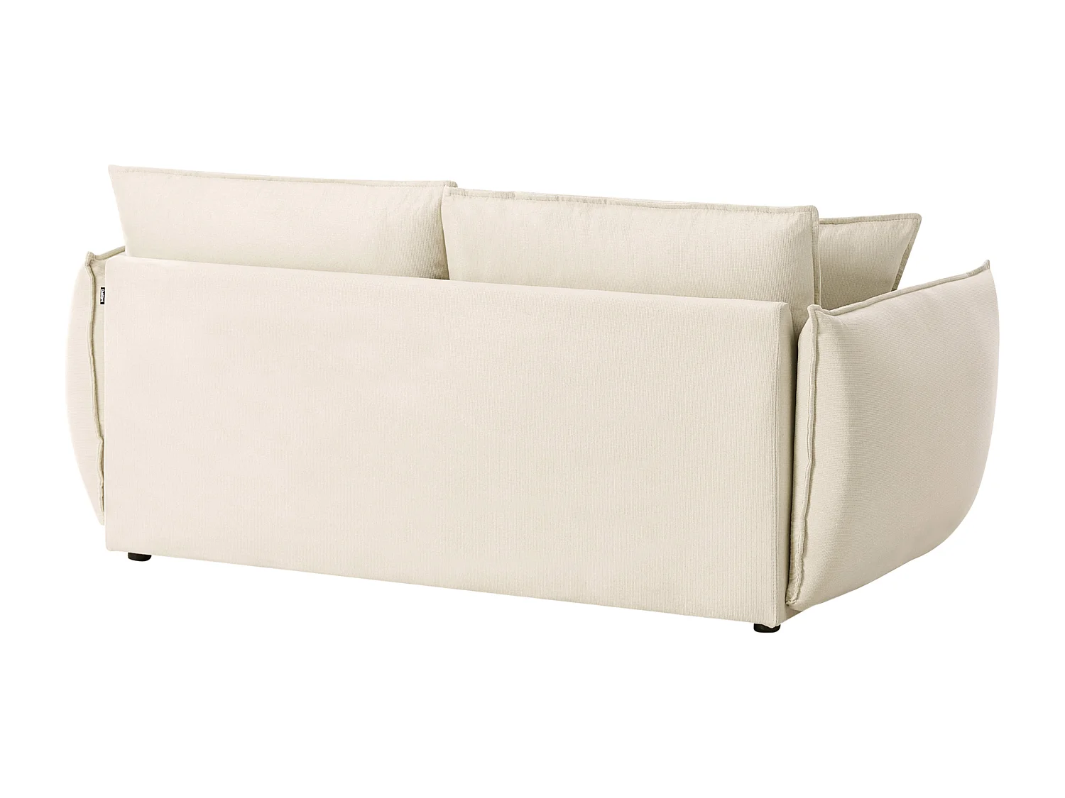 Canapé 3 places KUNES Tissu Beige clair