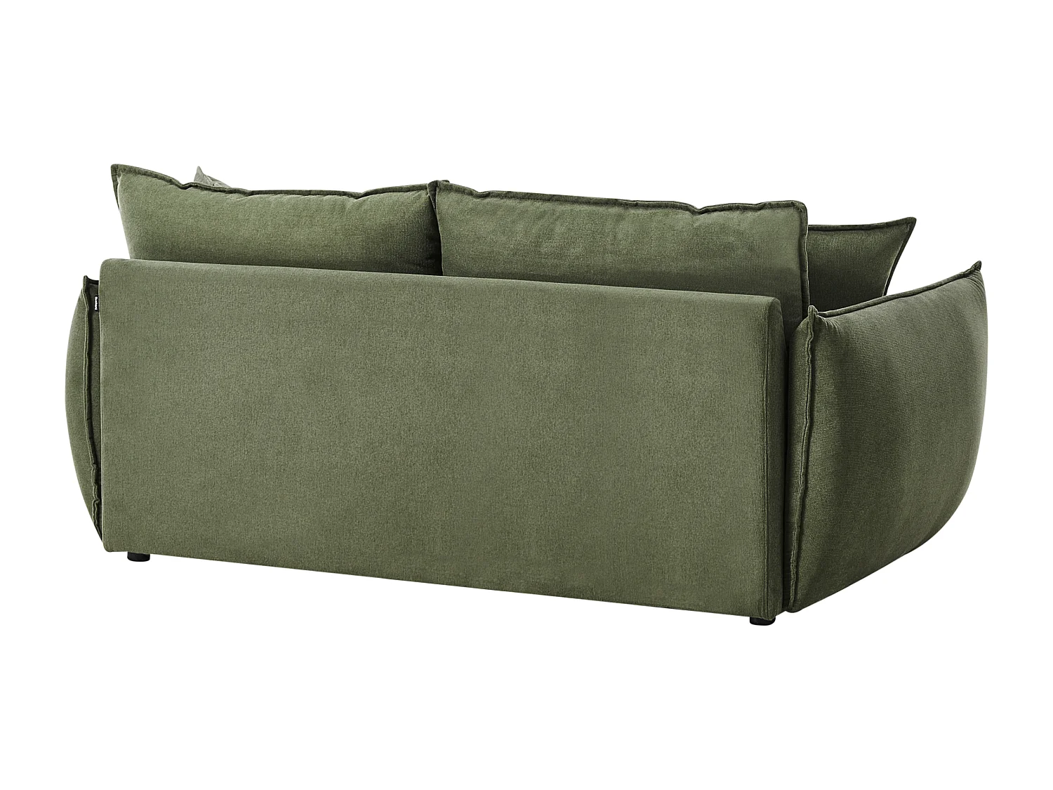 Canapé 3 places KUNES Tissu Vert