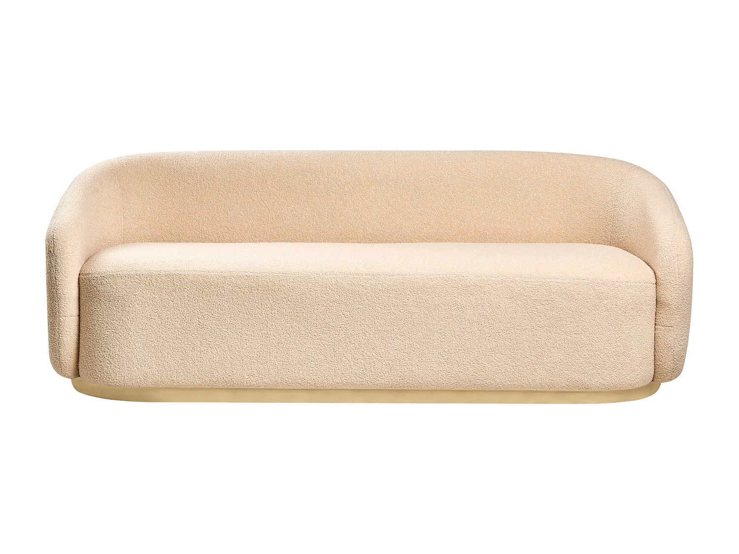 Canapé 2 places SIPO Bouclé Beige