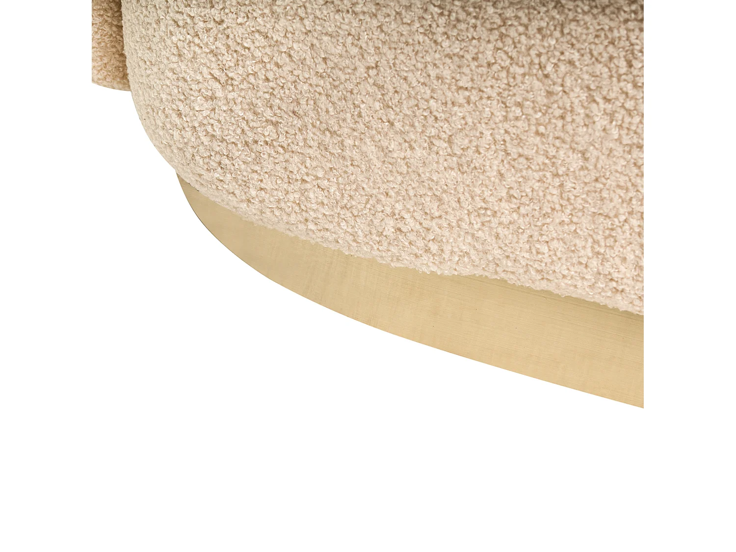 Canapé 2 places SIPO Bouclé Beige