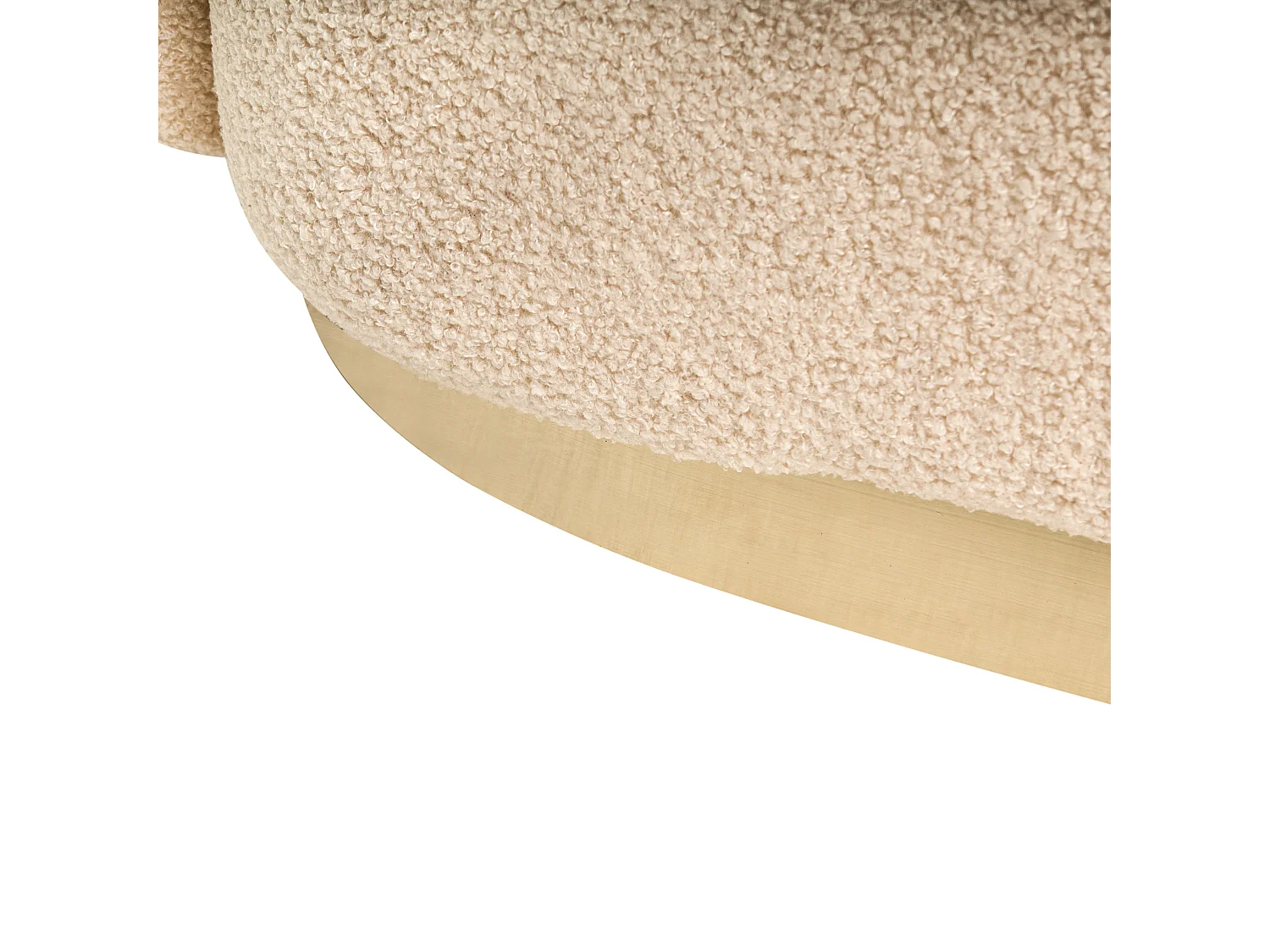 Canapé 2 places SIPO Bouclé Beige