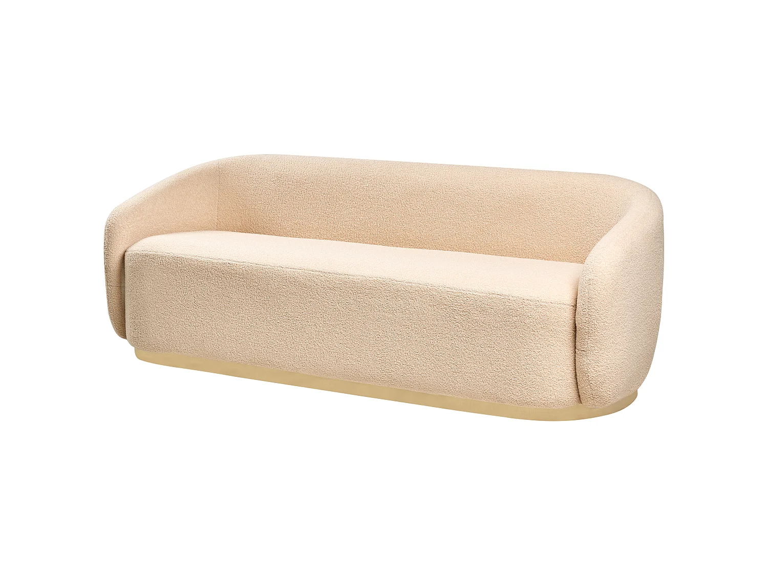 Canapé 2 places SIPO Bouclé Beige
