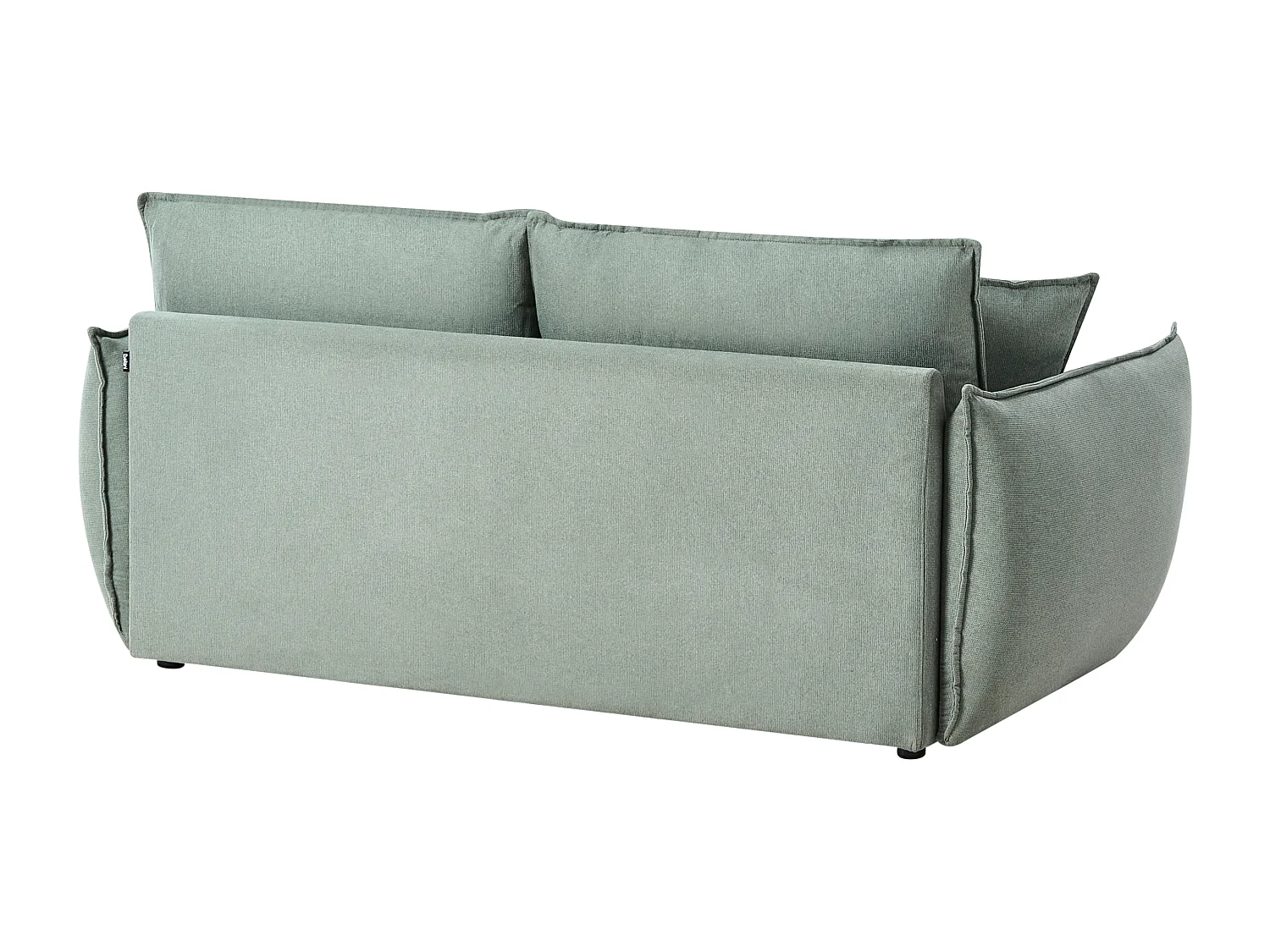 Canapé 3 places KUNES Tissu Vert clair