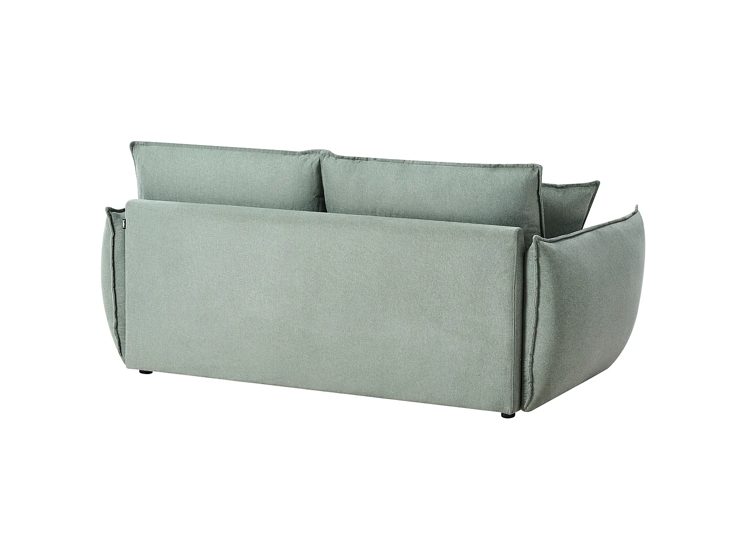 Sofa 3 Seater KUNES Fabric Light Green