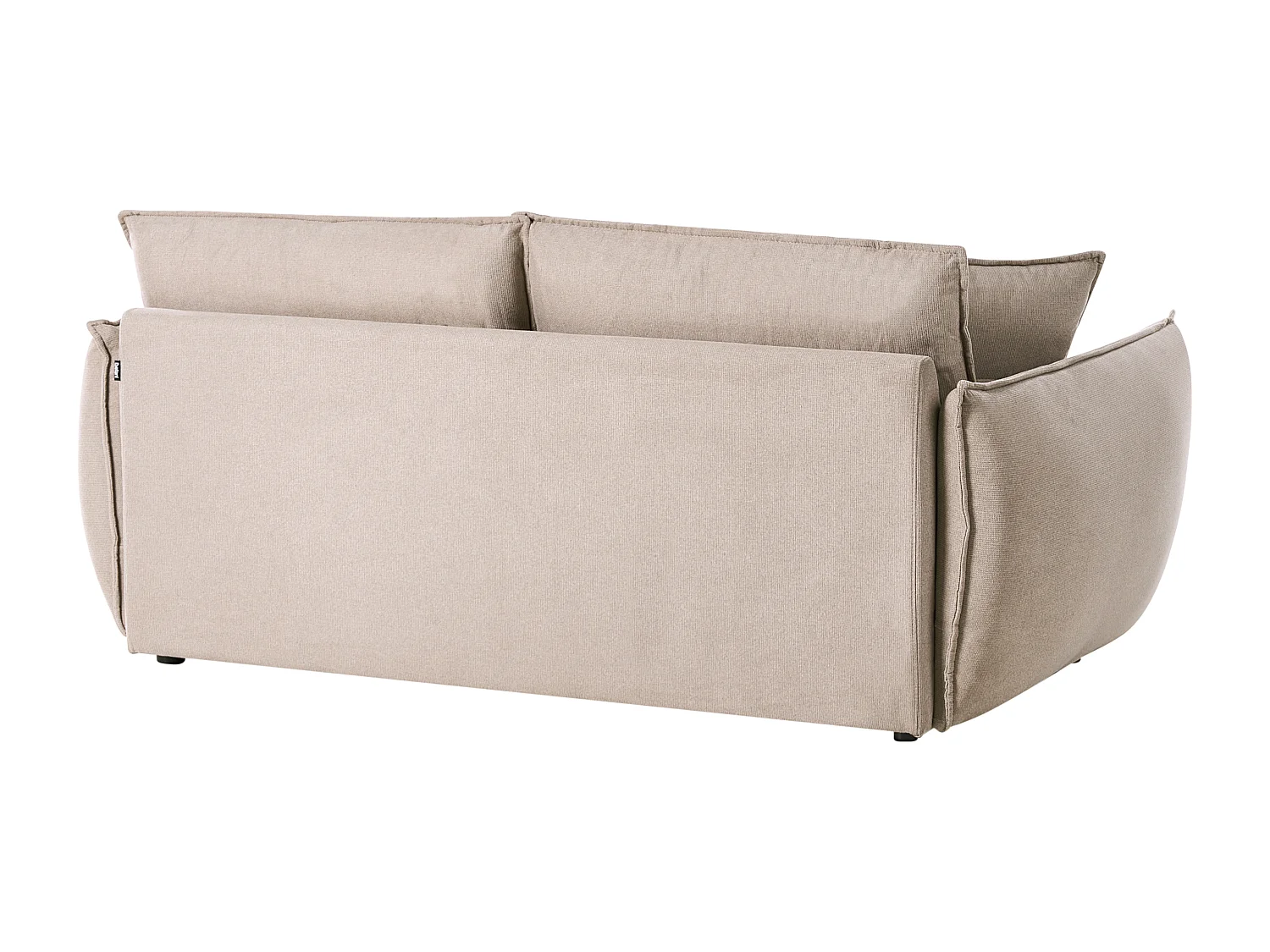 Canapé 3 places KUNES Tissu Taupe