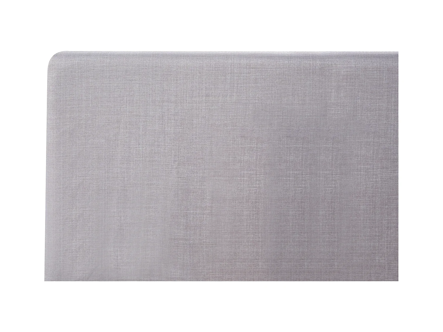 Lit avec sommier Tissu FITOU 120 x 200 cm Gris clair