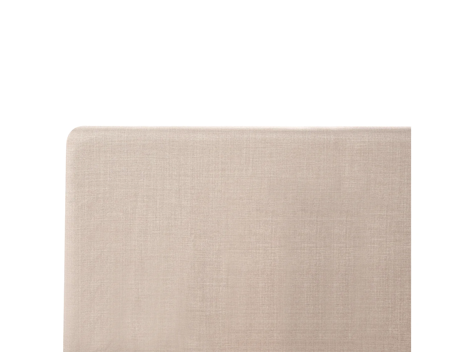 Lit avec sommier Tissu FITOU 120 x 200 cm Beige