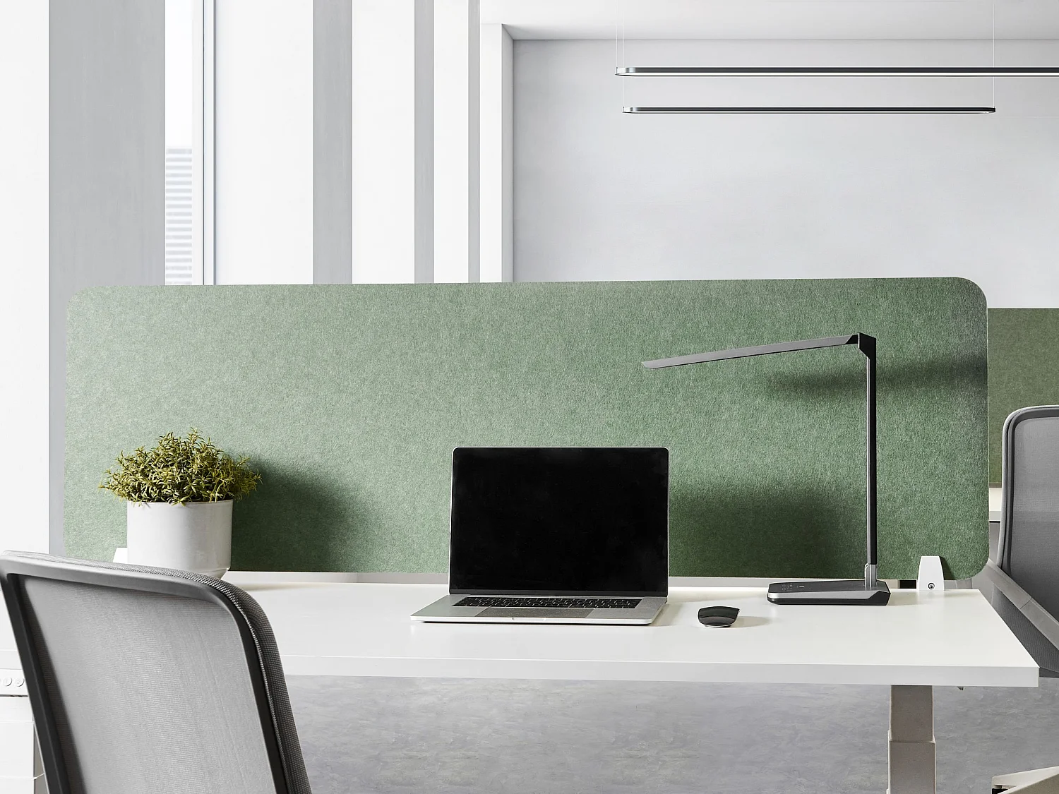 Cloison amovible de bureau SPLIT Vert