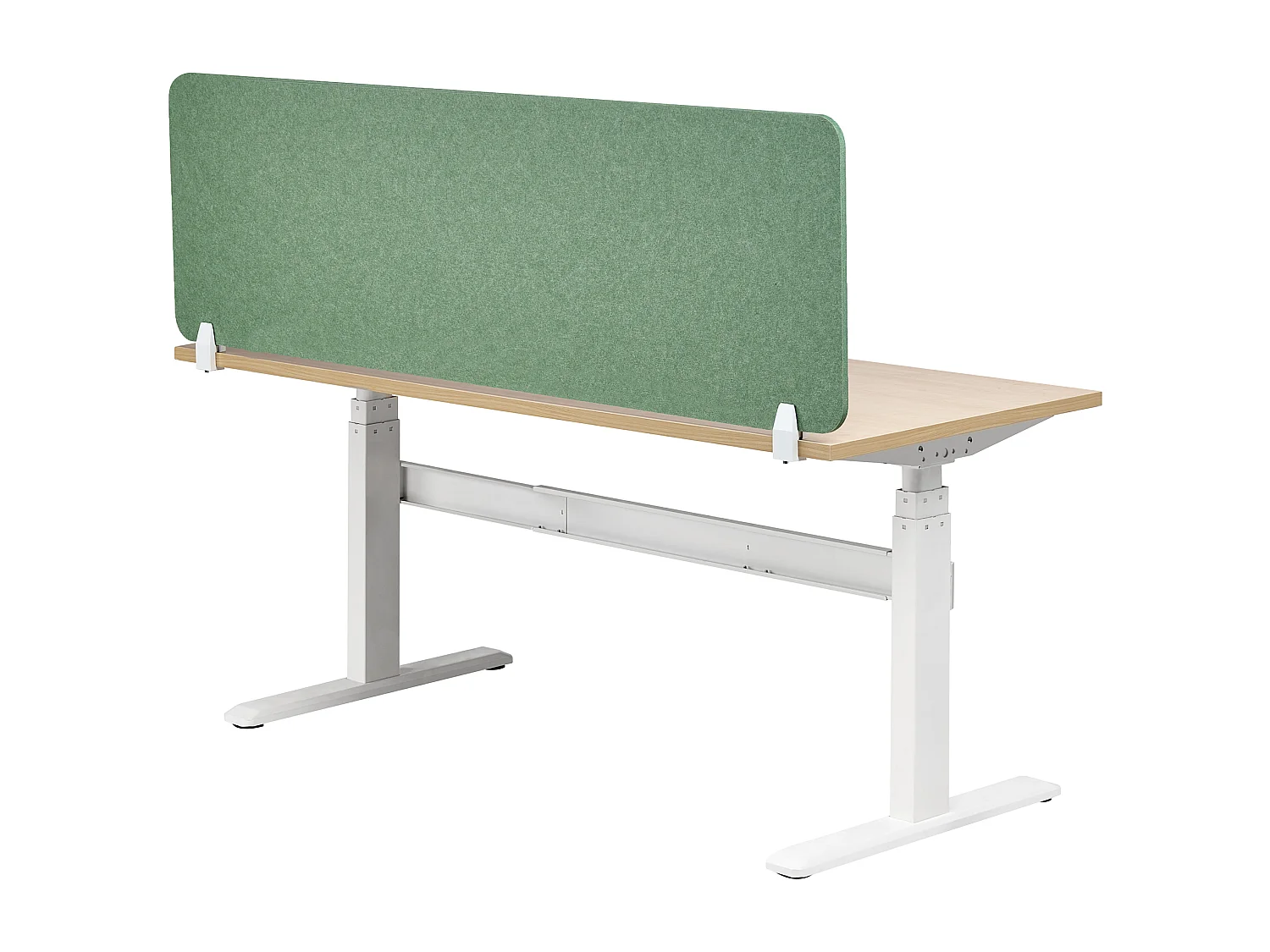 Séparateur de bureau 160 x 50 cm vert SPLIT