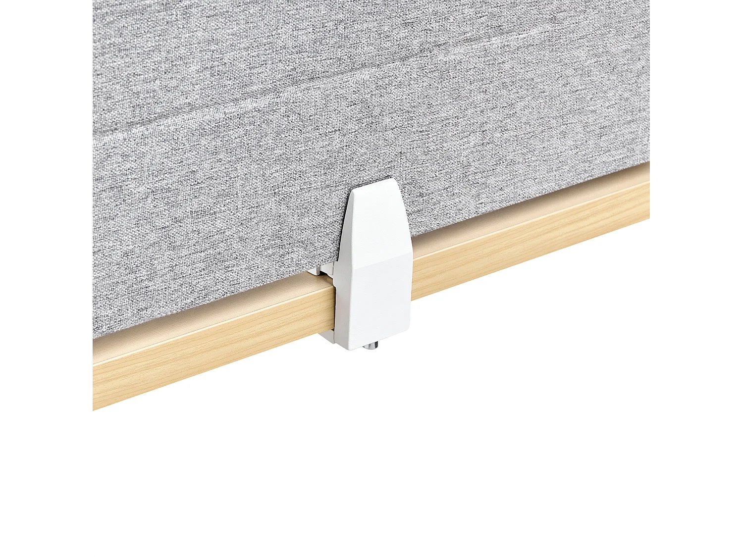 Cloison amovible de bureau ZIGGY Gris clair