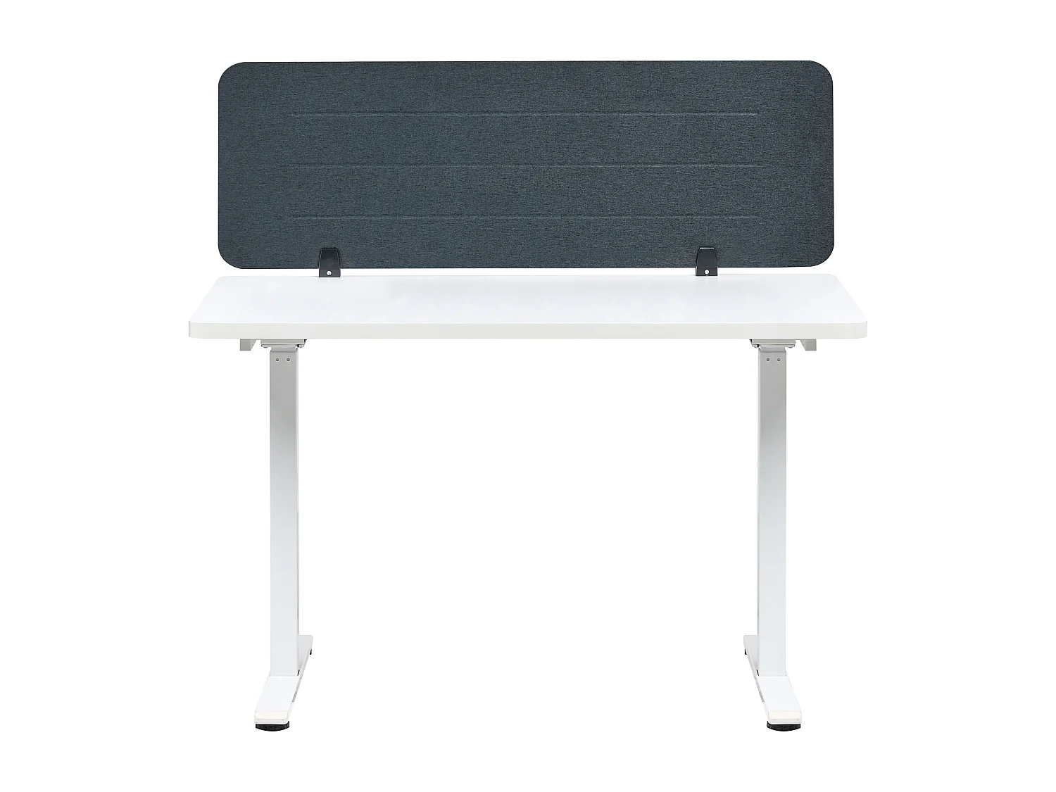 Cloison amovible de bureau ZIGGY Gris foncé