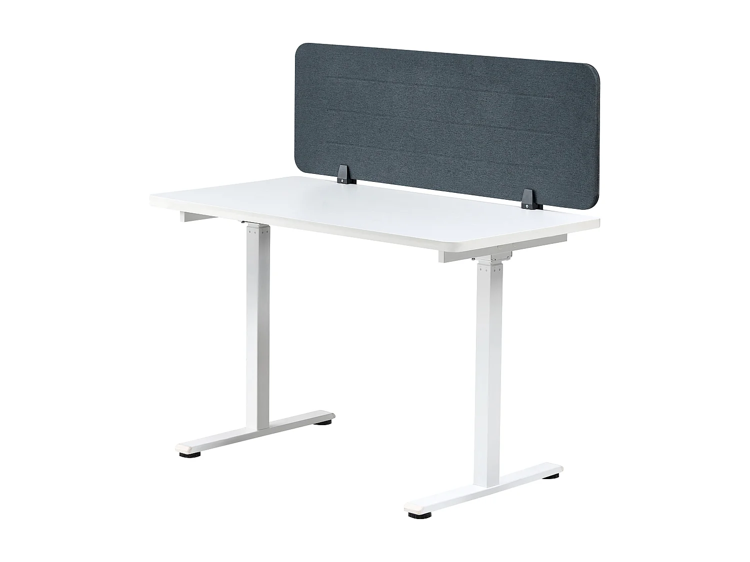 Cloison amovible de bureau ZIGGY Gris foncé