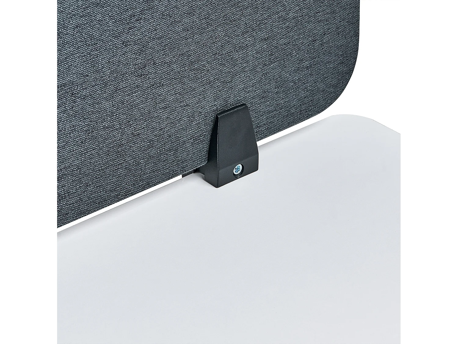 Cloison amovible de bureau ZIGGY Gris foncé