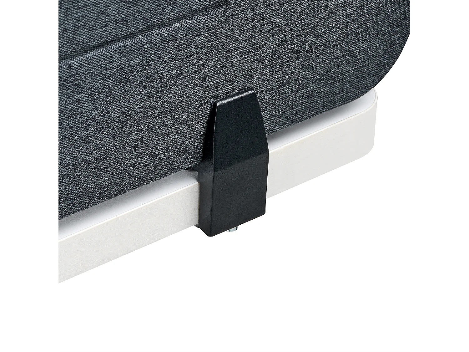 Cloison amovible de bureau ZIGGY Gris foncé