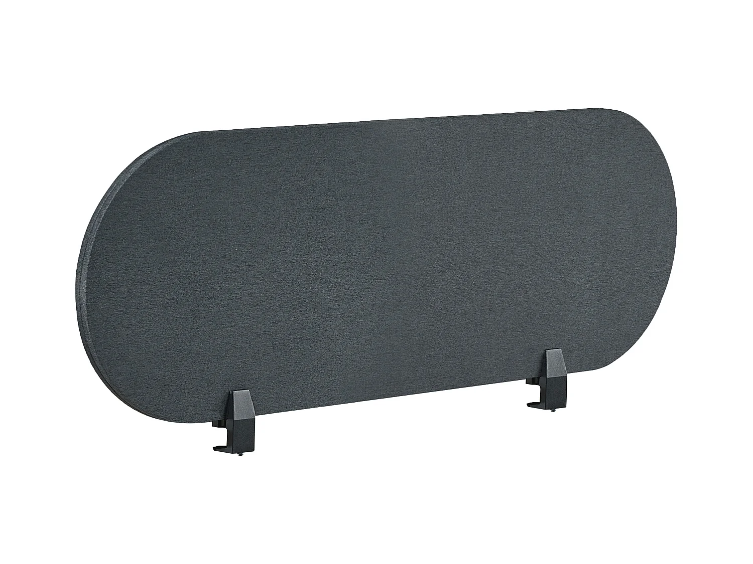 Séparateur de bureau 120 x 40 cm gris foncé SPARKY