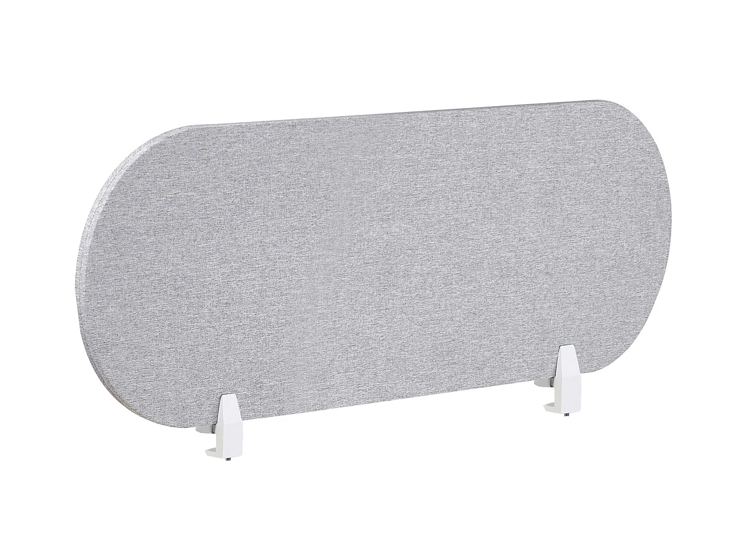 Séparateur de bureau 120 x 40 cm gris clair SPARKY