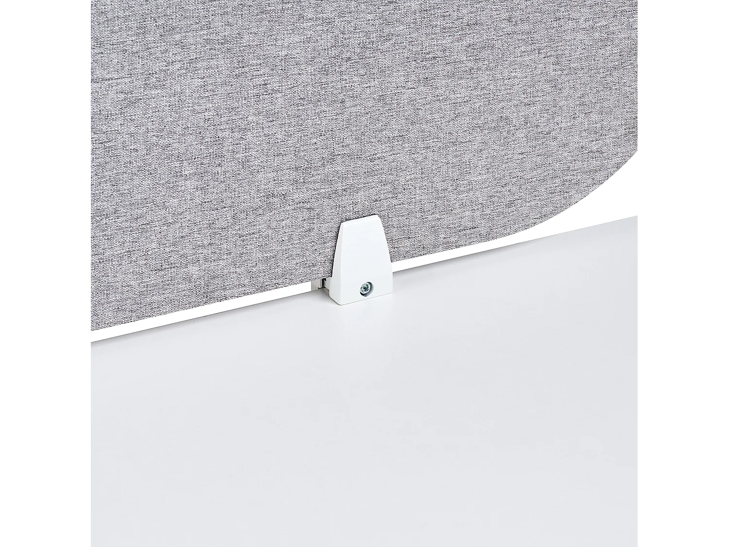 Séparateur de bureau 120 x 40 cm gris clair SPARKY